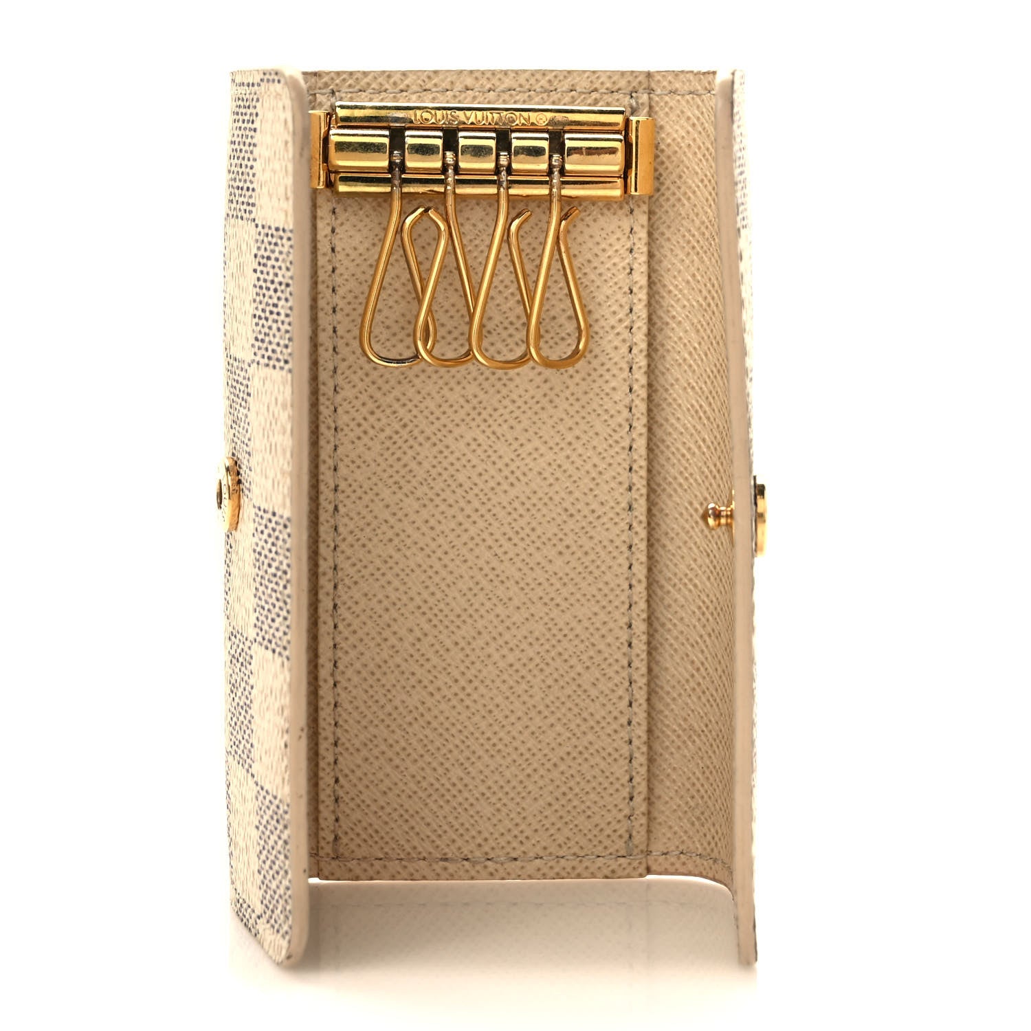 Louis Vuitton Damier Azur Multicles 4 Key Holder 5 of 7