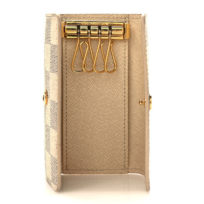 Louis Vuitton Damier Azur Multicles 4 Key Holder 5 of 7