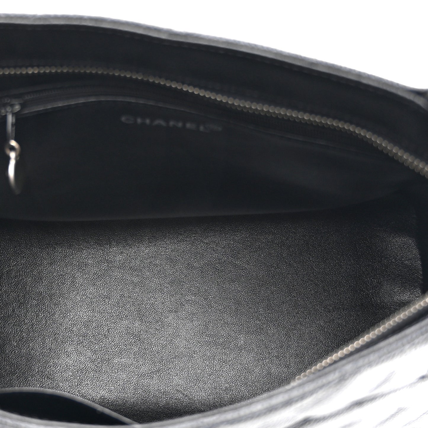 Caviar Quilted Medallion Tote Black