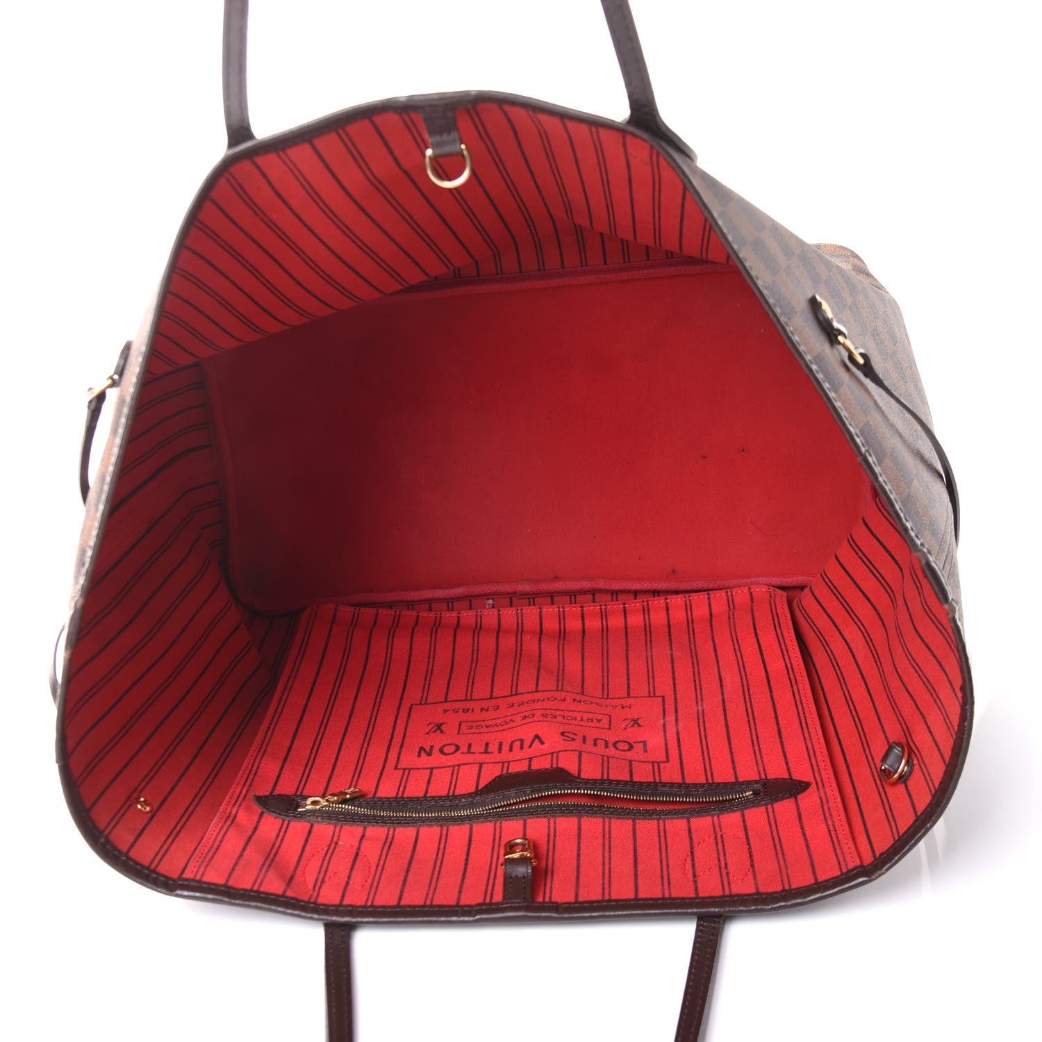Louis Vuitton Damier Ebene Neo Neverfull GM 5 of 11