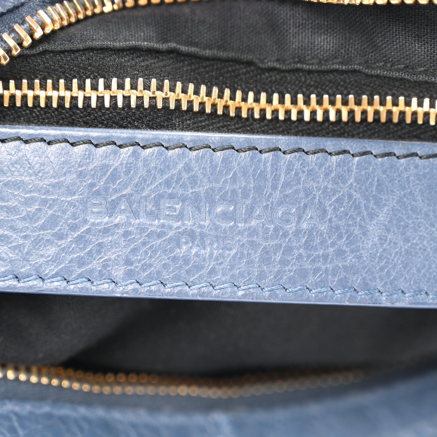 Balenciaga Agneau Giant 12 Gold Hardware City Bleu Persan 7 of 12