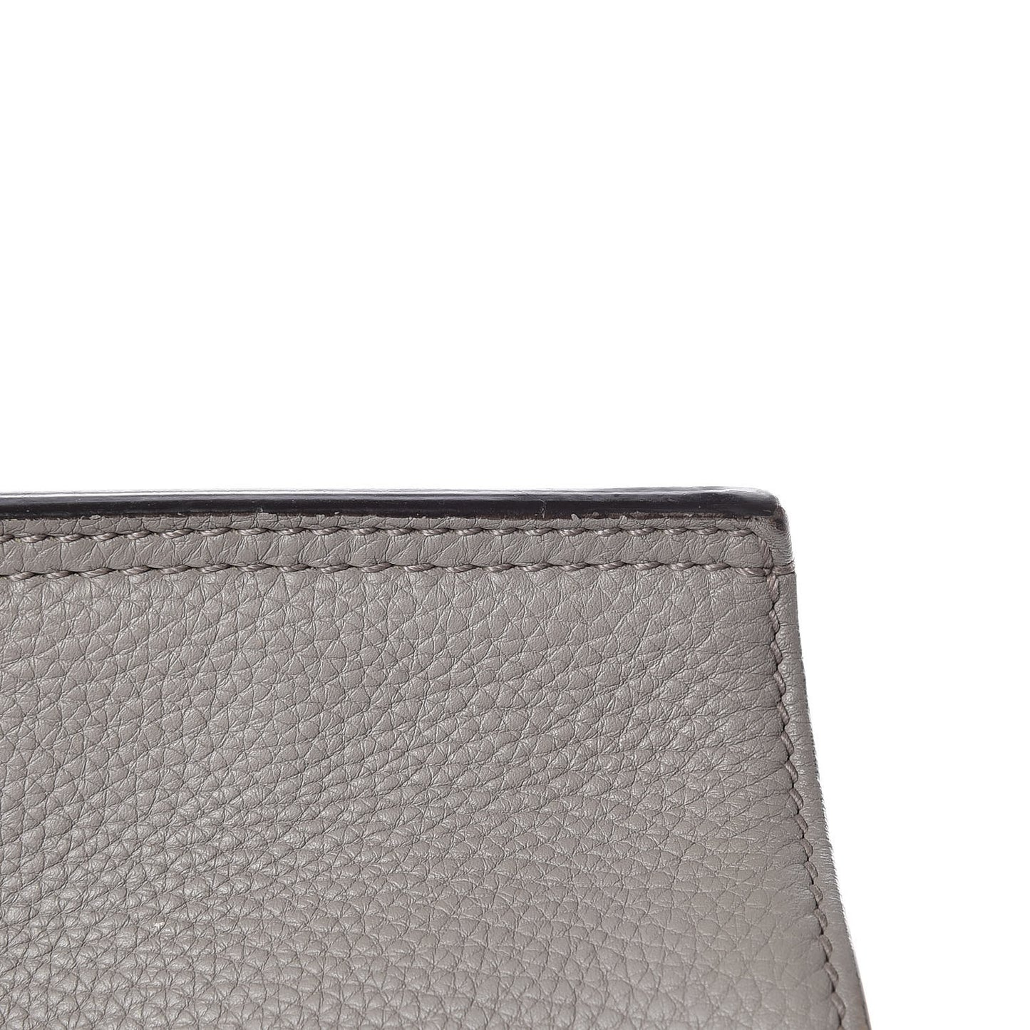 Cellarius Calfskin Large Bamboo Daily Top Handle Bag Storm Grey