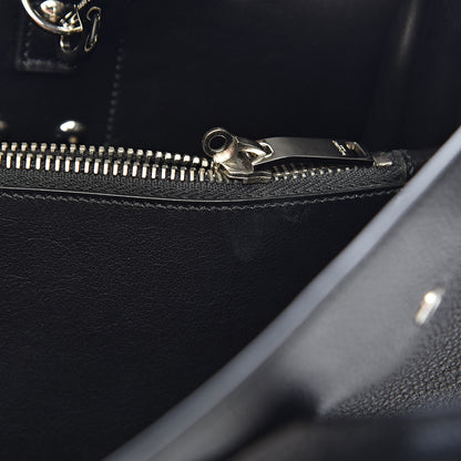 Saint Laurent Grained Calfskin Small Sac De Jour Black 8 of 11