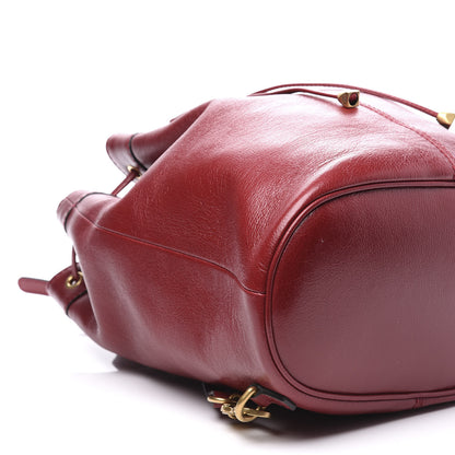 Gucci Piuma Lux Energy Medium Re(Belle) Convertible Bucket Bag Hibiscus Red 8 of 11