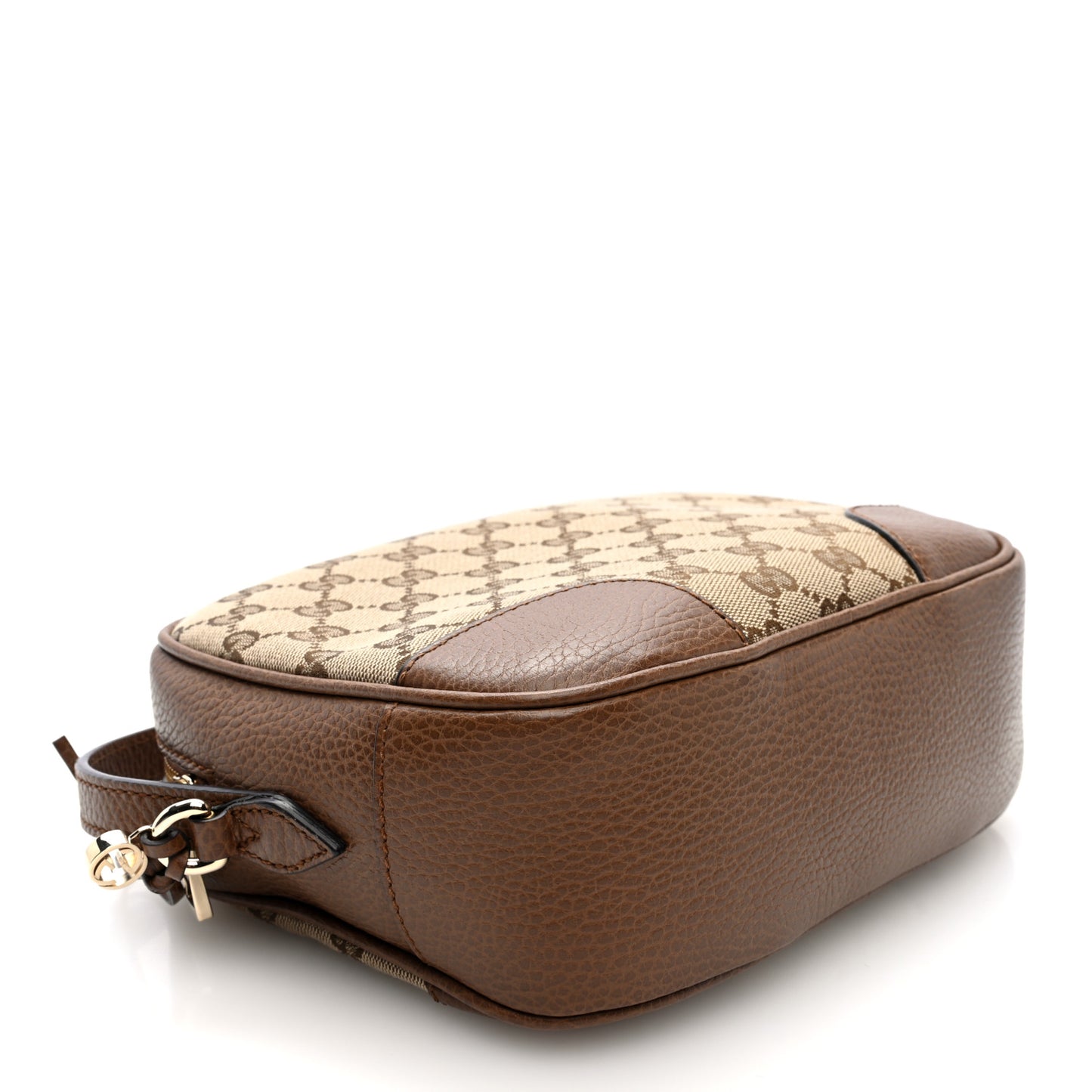 Monogram Mini Bree Messenger Bag Beige Tabacco