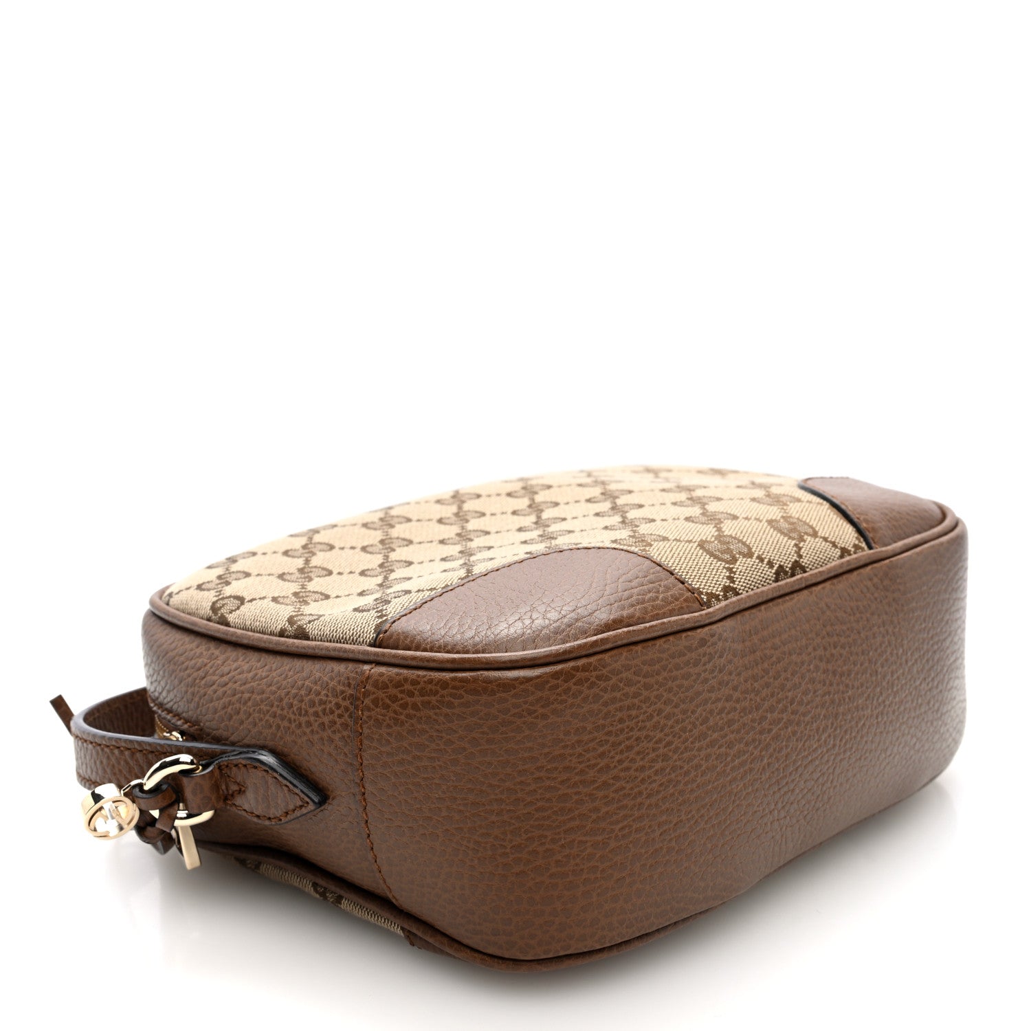 Gucci Monogram Mini Bree Messenger Bag Beige Tabacco 4 of 10