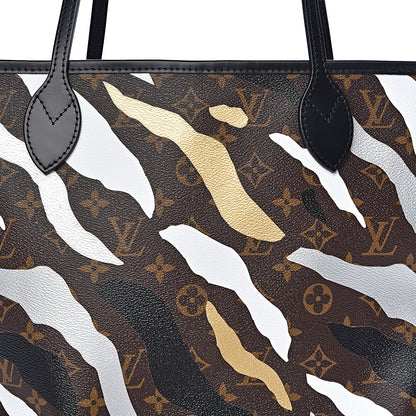Louis Vuitton X LOL Monogram Neverfull MM Gold Silver 11 of 11