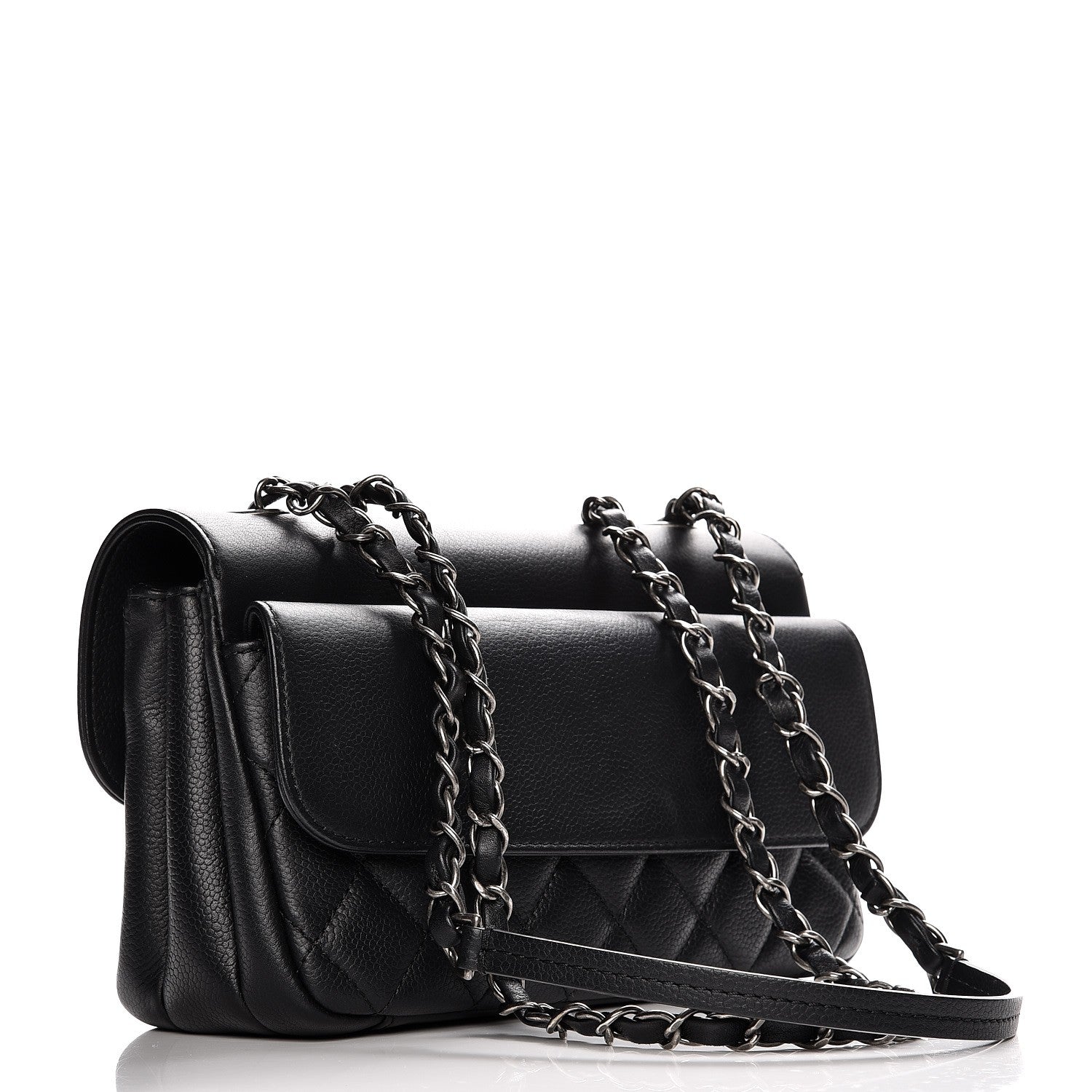 Chanel Caviar All About Flap Bag Black 3 of 7