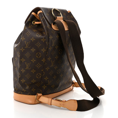 Louis Vuitton Monogram Montsouris GM Backpack 3 of 10