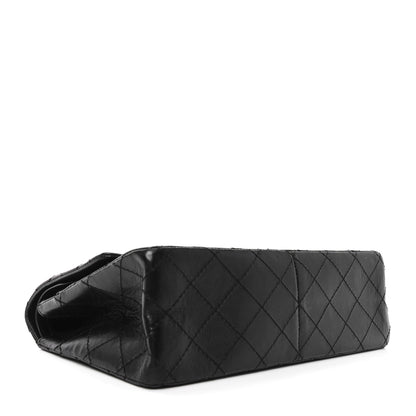 Chanel Aged Calfskin Quilted 2.55 Reissue 226 Flap So Black 4 of 11
