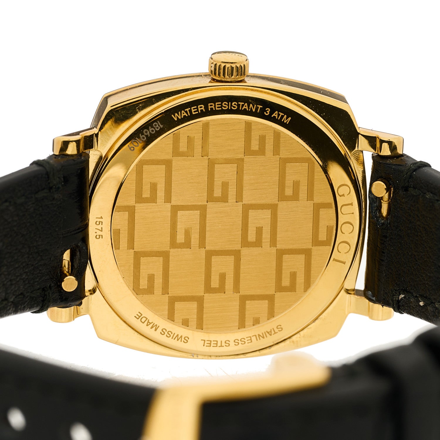 Gucci Stainless Steel Alligator 27mm Grip Quartz Watch 1796275