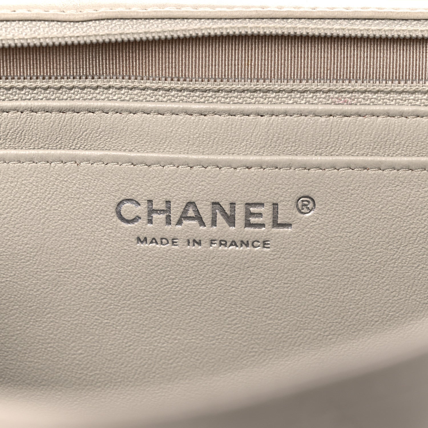 Chanel Lambskin Quilted Maxi Single Flap Beige 5 of 32