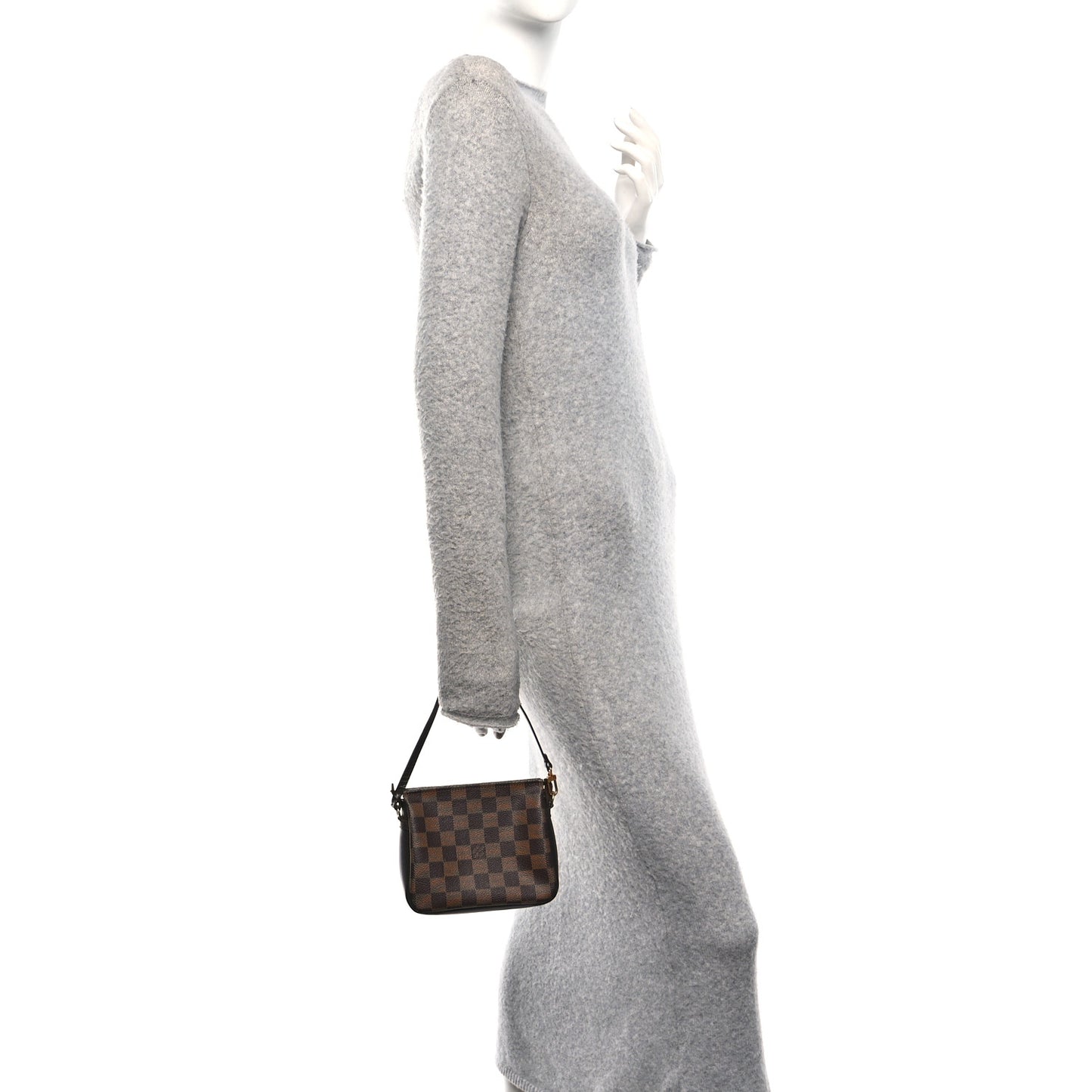 Damier Ebene Trousse Make Up Bag Pochette