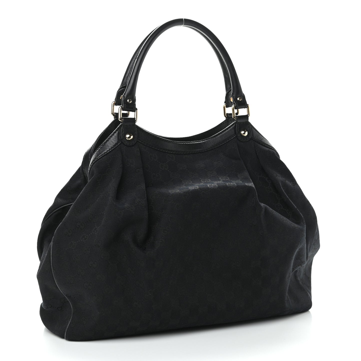 Monogram Large Sukey Black