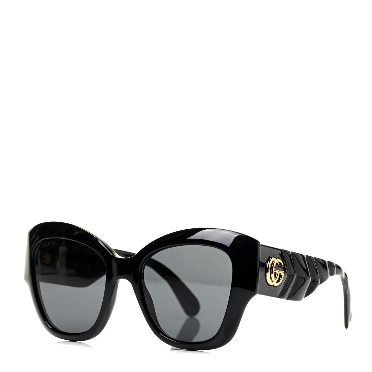 Acetate GG Butterfly Sunglasses GG0808S Black