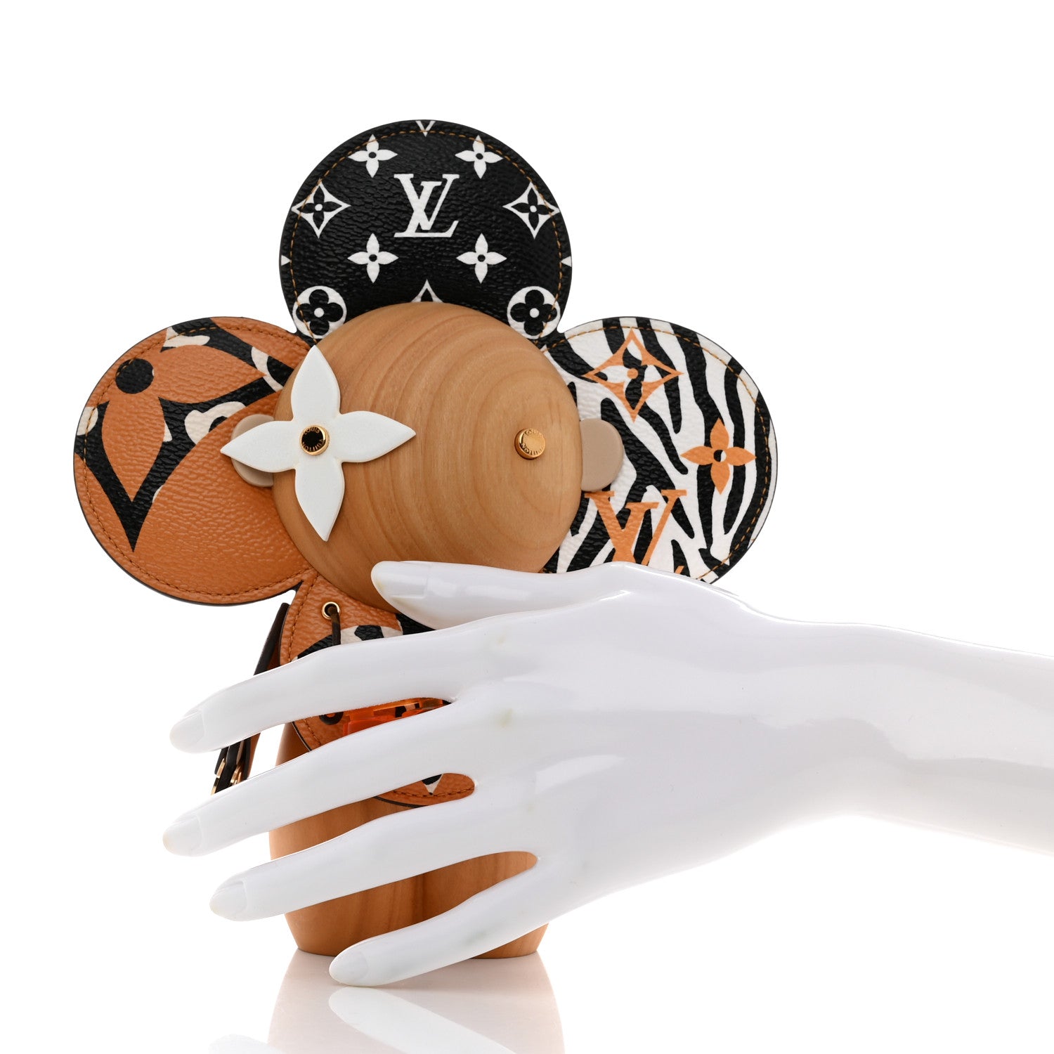 Louis Vuitton Wood Monogram Giant Jungle Vivienne Doll 2 of 7