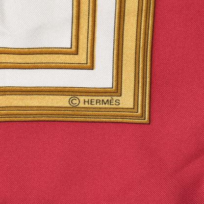 Hermes Silk Les Tuileries Scarf 90 5 of 6
