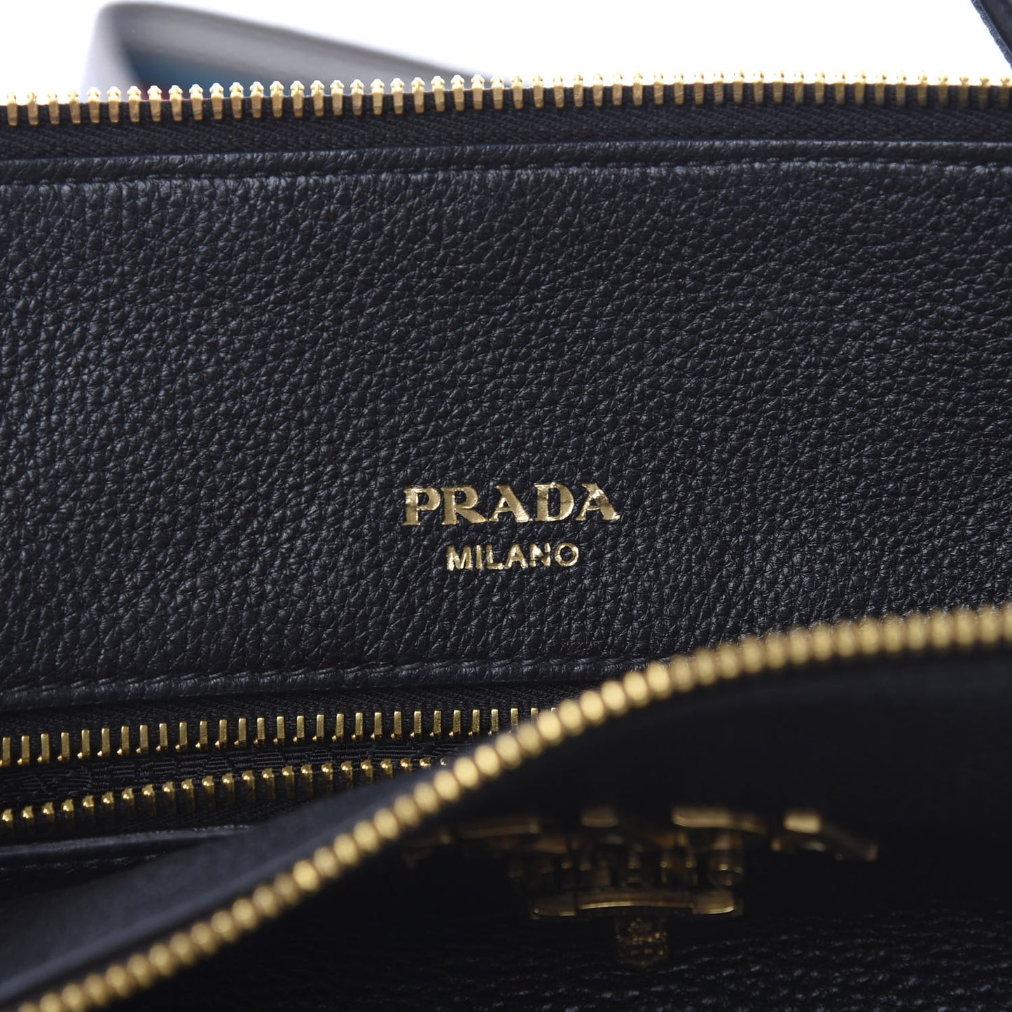 Vitello Daino Tote Black