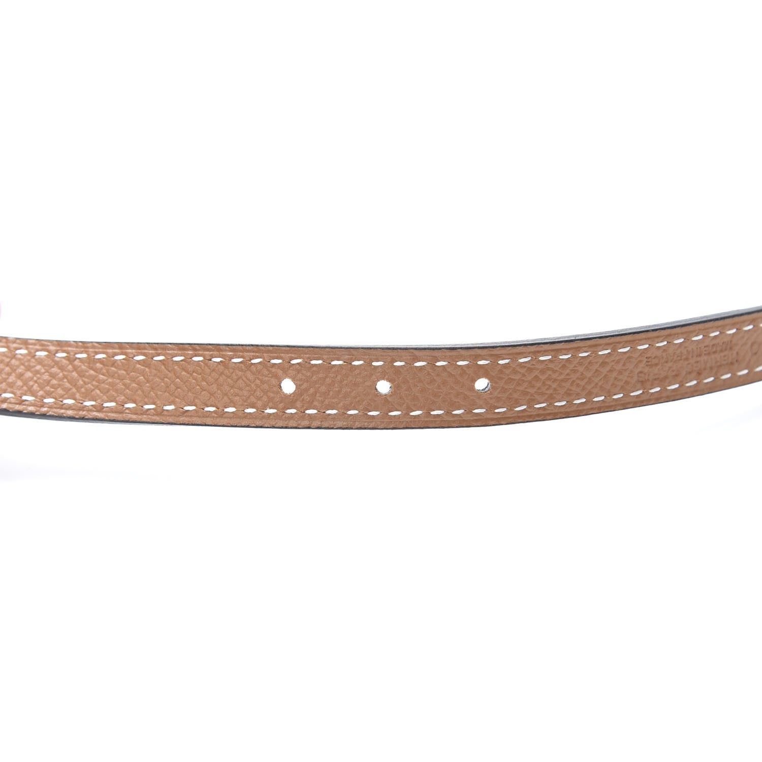 Hermes Swift Epsom 13mm Gamma Belt 70 Black Gold 6 of 7