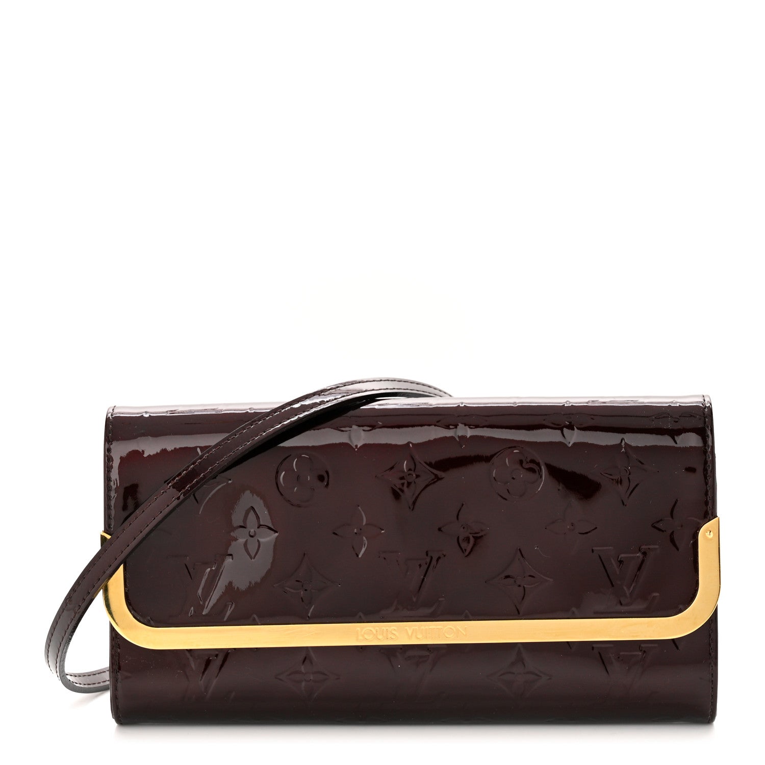 Louis Vuitton Vernis Rossmore MM Amarante 1 of 9
