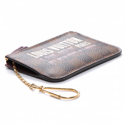 Louis Vuitton Damier Ebene Scribe Affiche Key Pouch 4 of 7