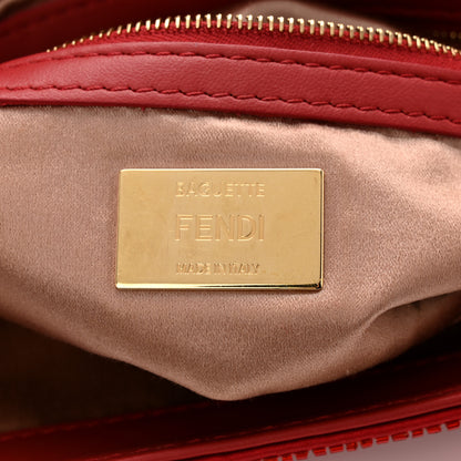 Fendi Sequin Paillettes Vitello Grace Sex and the City Baguette Mattone 6 of 10