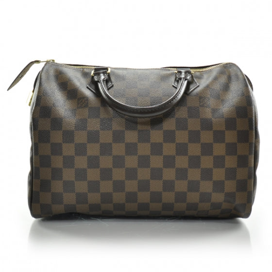Louis Vuitton Damier Ebene Speedy 30 1 of 10