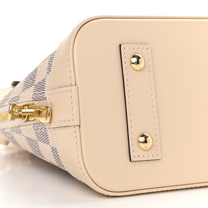 Louis Vuitton Damier Azur Braided Alma BB 8 of 10