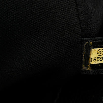 Chanel Caviar Quilted XL Grand Shopping Tote GST Black 7 of 10