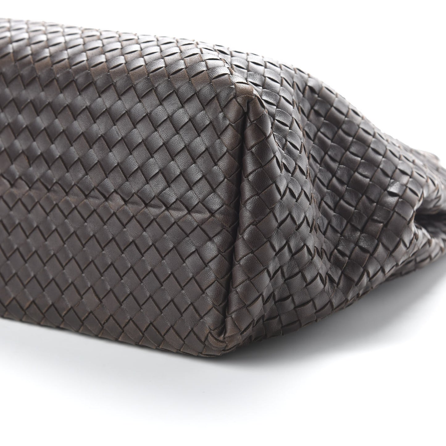 Nappa Intrecciato Medium Seamless Tote Ebano