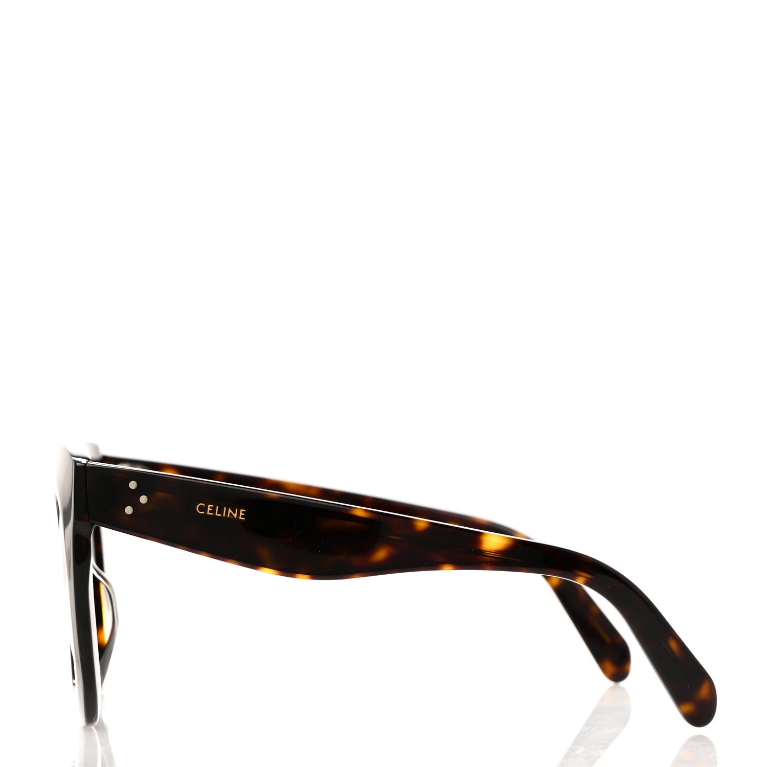 Celine Acetate Butterfly Sunglasses CL4005IN Dark Havana 3 of 7