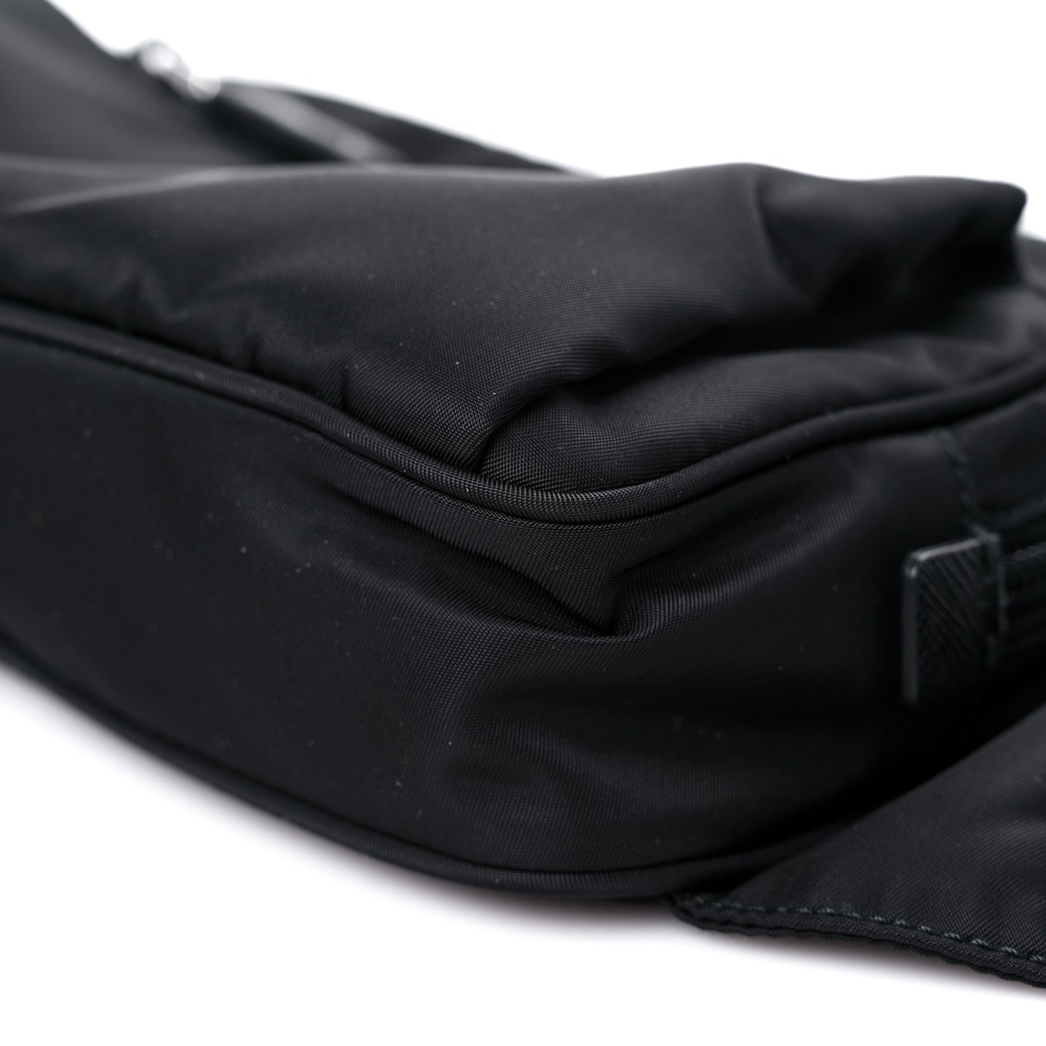 Prada Tessuto Nylon Belt Bag Black 8 of 10