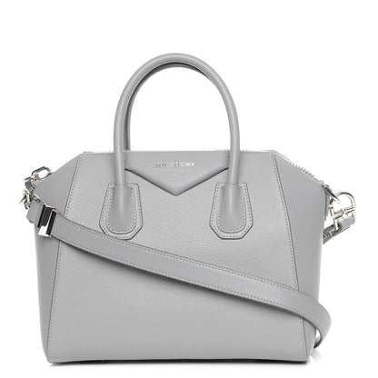 Givenchy Sugar Goatskin Small Antigona Pearl Grey 1 of 8