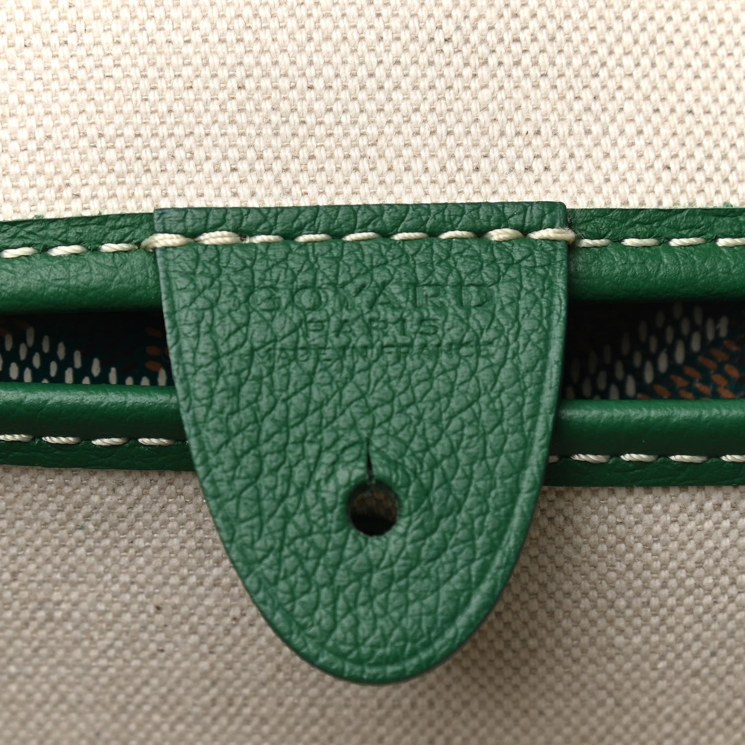 Goyard Goyardine Artois PM Green 6 of 9
