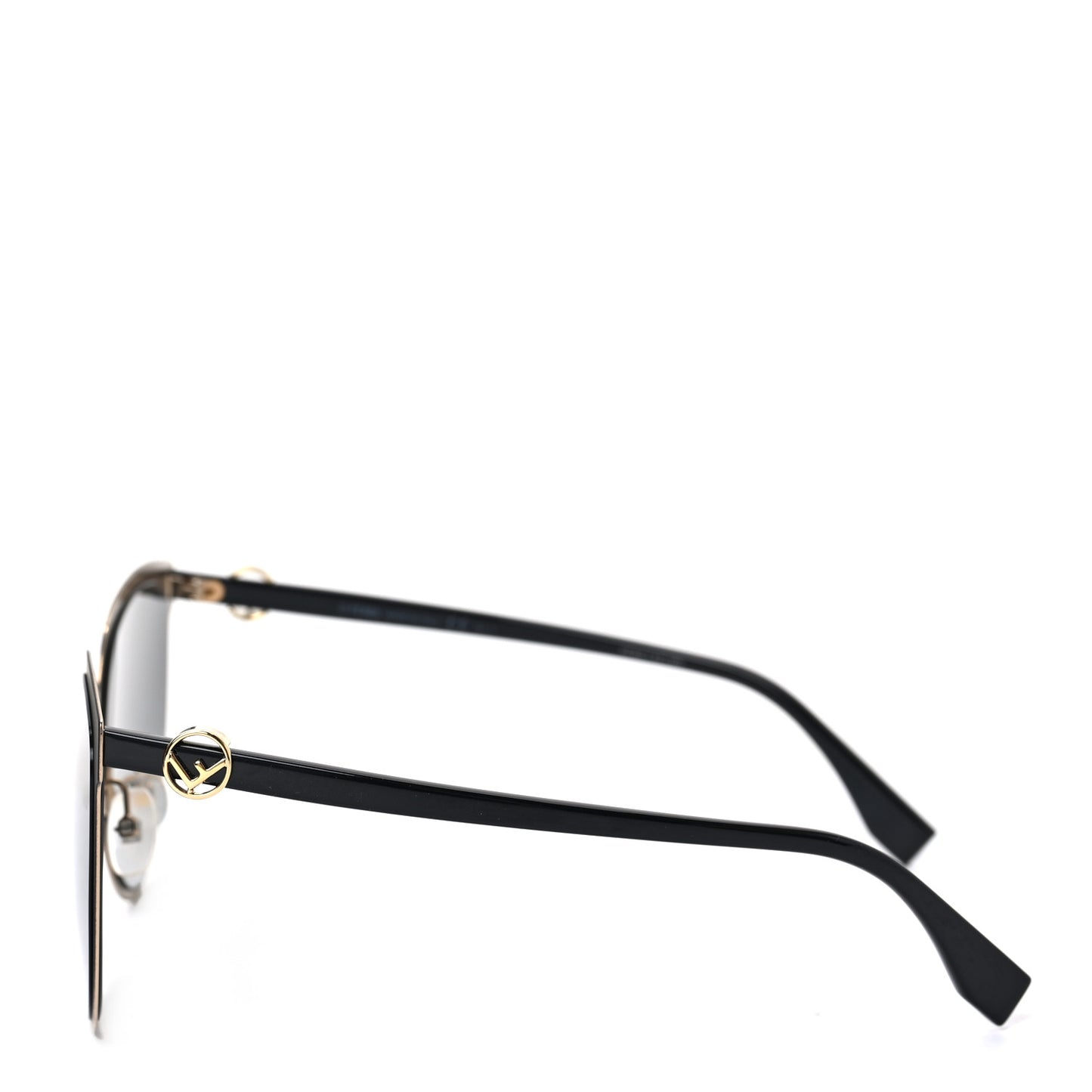 Metal F is Fendi Sunglasses FF 0328/S Black
