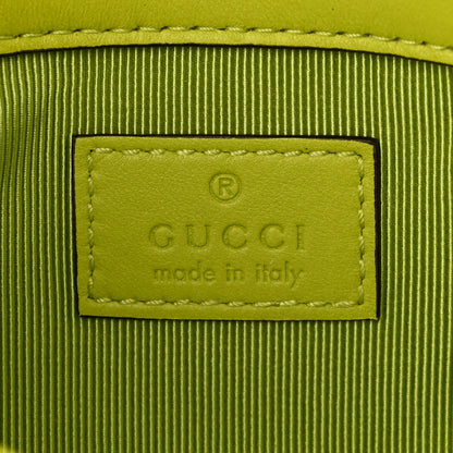 Gucci Lambskin Matelasse Mini GG Marmont Shoulder Bag Firefly 6 of 10