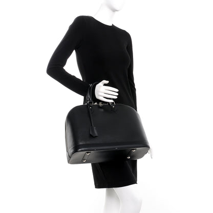 Louis Vuitton Epi Alma GM Black 2 of 14