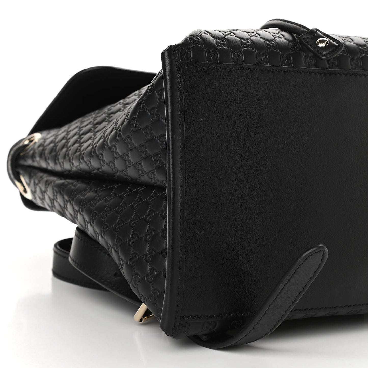 Microguccissima Drawstring Backpack Black