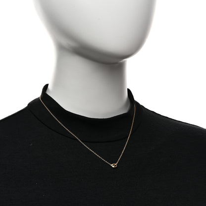 Gucci 18K Yellow Gold Interlocking Pendant Necklace 2 of 6