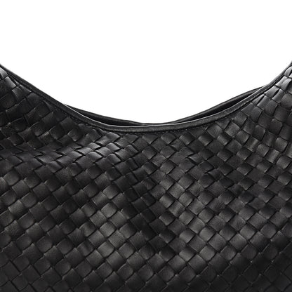 Bottega Veneta Nappa Intrecciato Large Veneta Hobo Black 9 of 9
