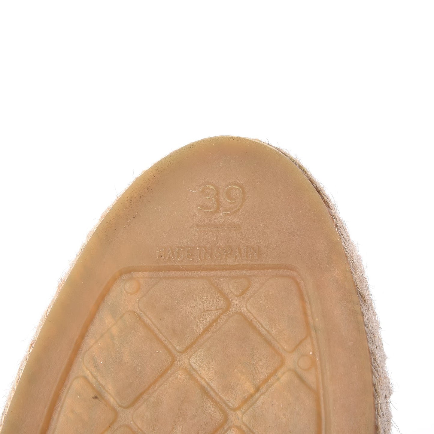 Lambskin CC Espadrilles 39 Black