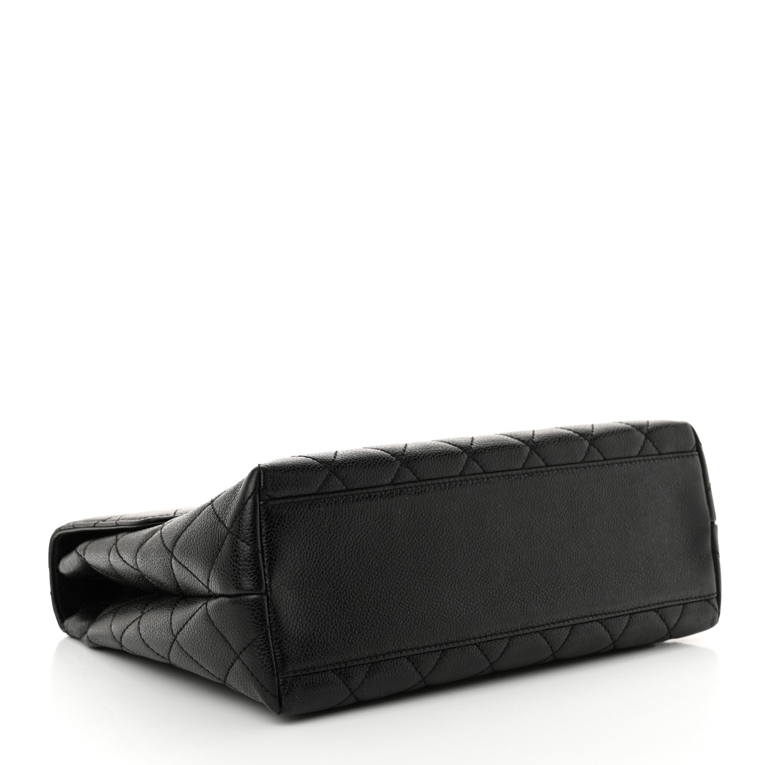 Chanel Caviar Quilted Jumbo Kelly Flap Black 4 of 14