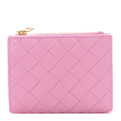 Bottega Veneta Nappa Intrecciato Cassette Bifold Zip Wallet Ribbon 1 of 9
