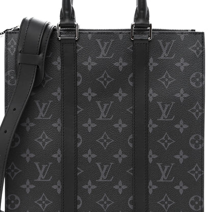 Louis Vuitton Monogram Eclipse Sac Plat Cross 7 of 9