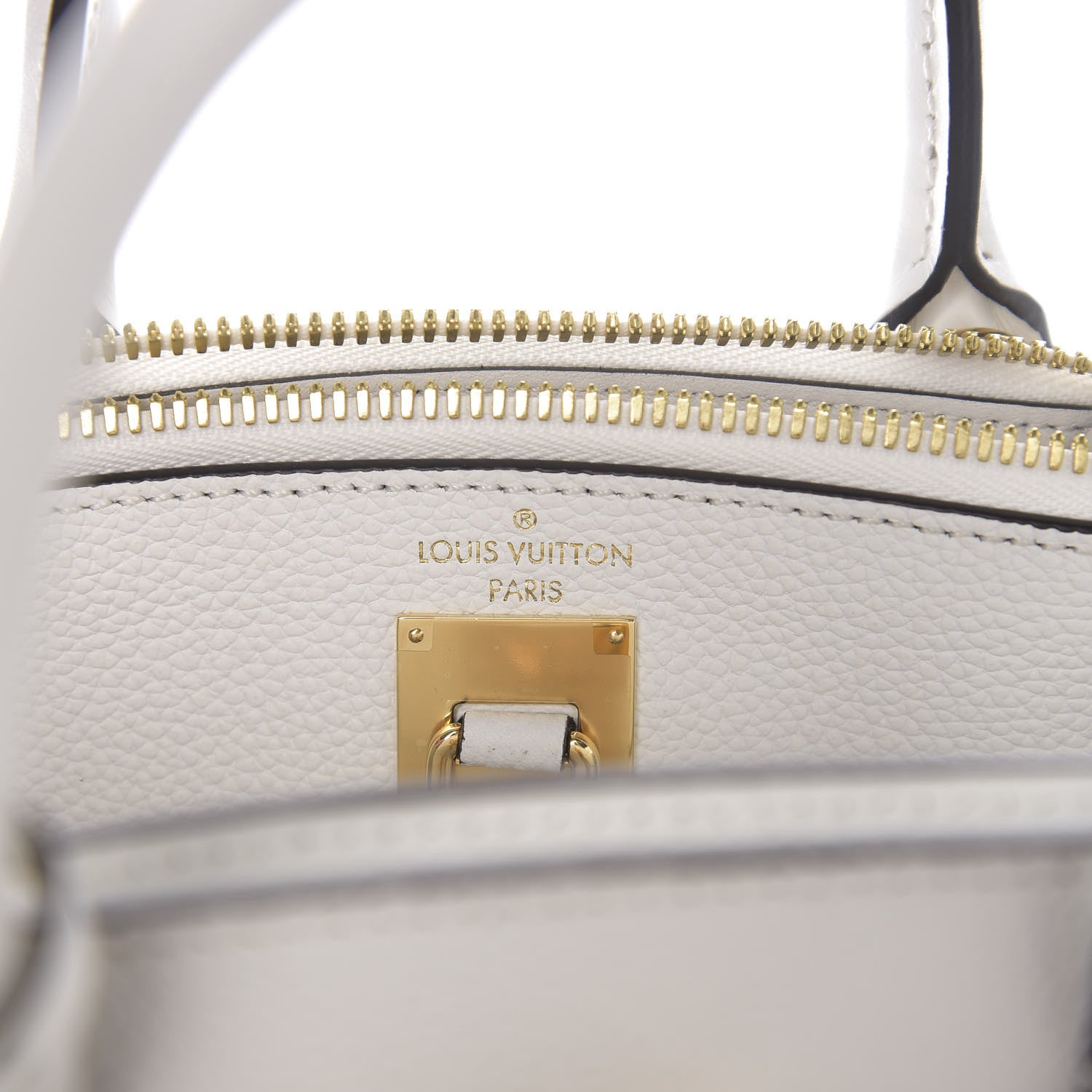 Louis Vuitton Calfskin City Steamer Mini White 5 of 8