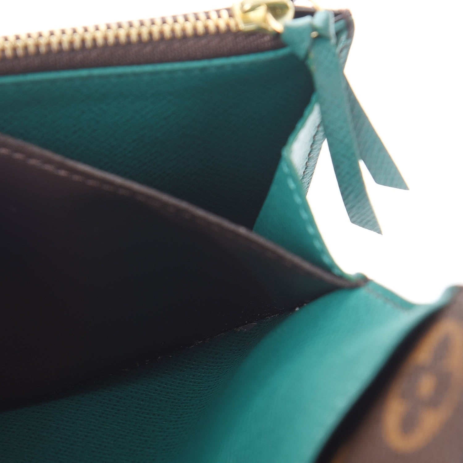 Louis Vuitton Monogram Emilie Wallet Vert 9 of 10
