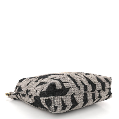Chanel Wool Tweed Quilted Chanel 22 Grey Black 4 of 11