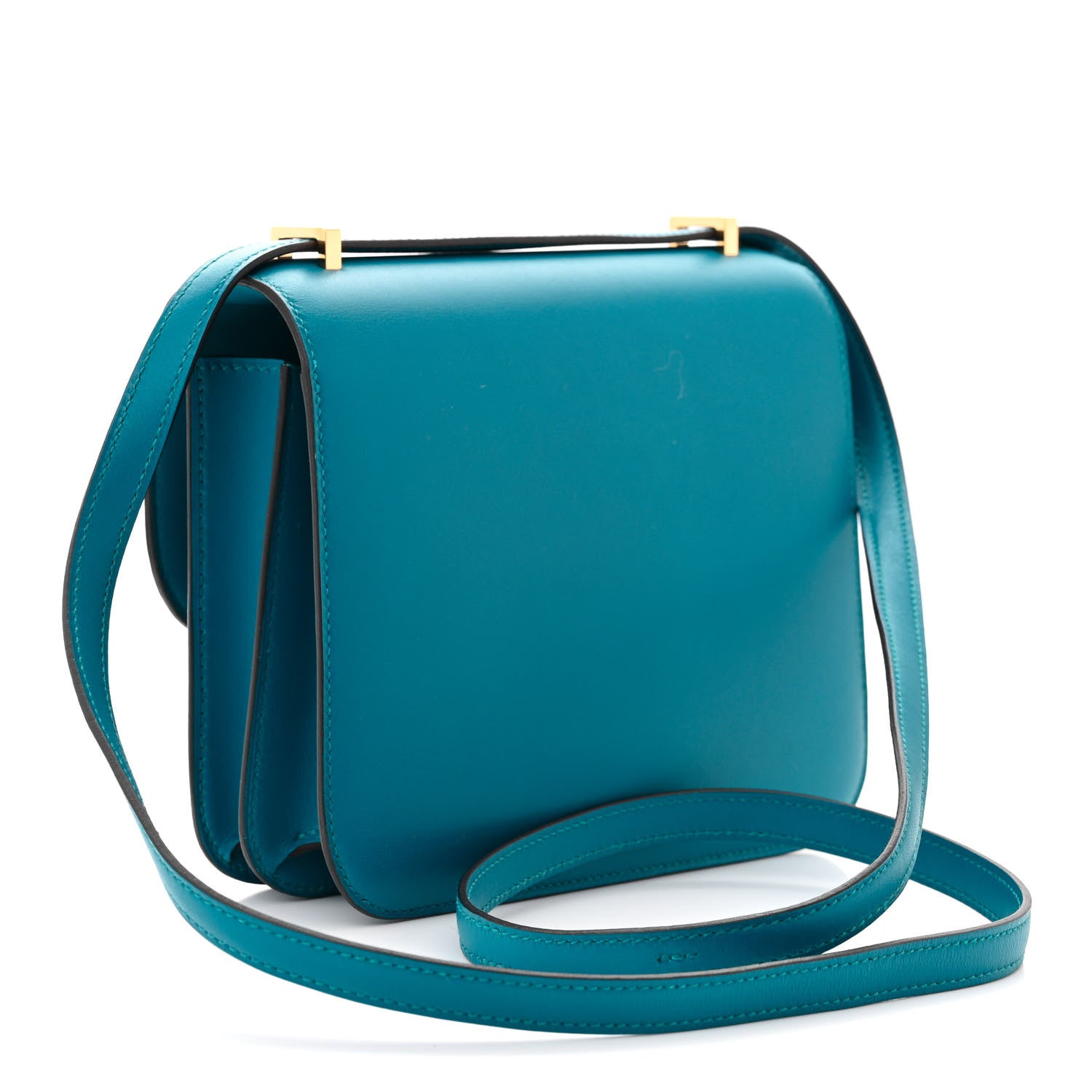Hermes Tadelakt Constance 18 Bleu Izmir 3 of 11