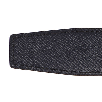 Hermes Swift Epsom Reversible 32mm Belt Strap 95 Rosa Sakura Bleu Obscur 5 of 6