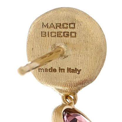 Marco Bicego 18K Yellow Gold Multi Gemstone Jaipur Color Drop Earrings 4 of 4